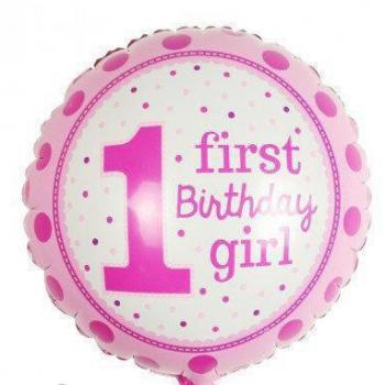 First birthday girl